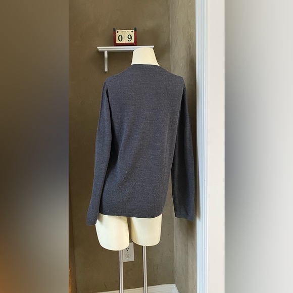 AC Quabianca 100% Wool V-neck, Women’s Sweater, Long-Sleeve, Size Large - Picture 3 of 9